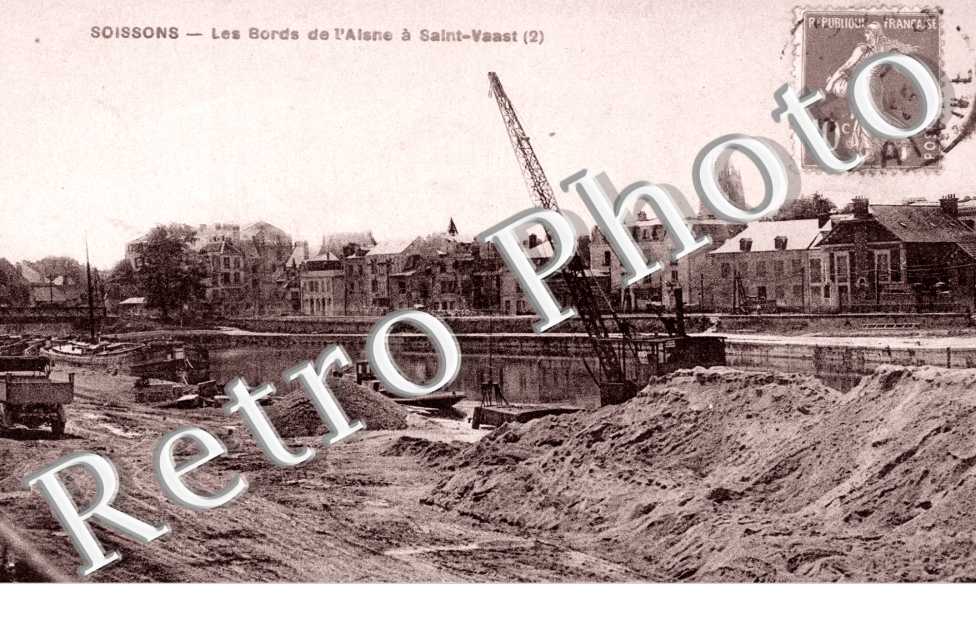 Les Bords de l&#039;Aisne a Saint Vaast