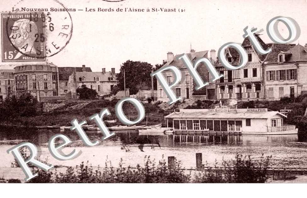 Les Bords de l&#039;Aisne a Saint Vaast