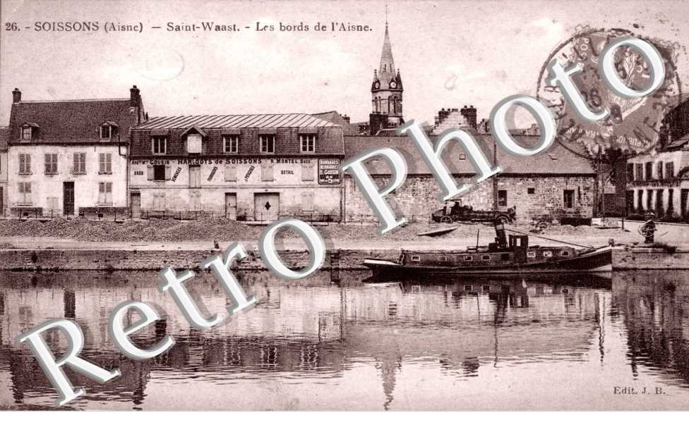 Saint Waast, les Bords de l&#039;Aisne