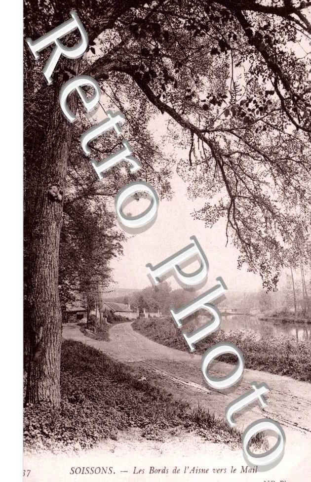 Les Bords de l&#039;Aisne vers le Mail