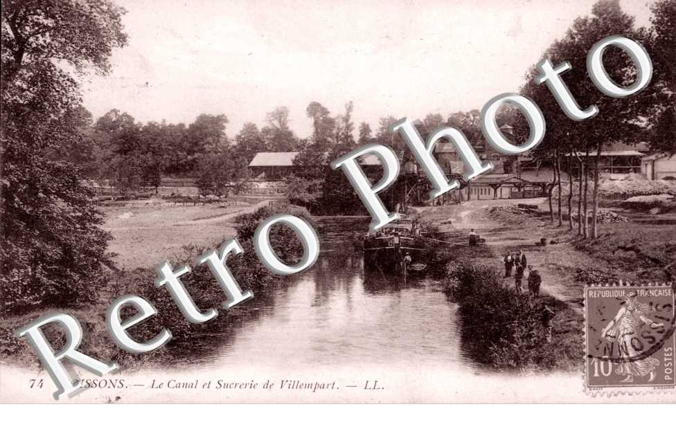 Le Canal et Sucrerie de Villempart