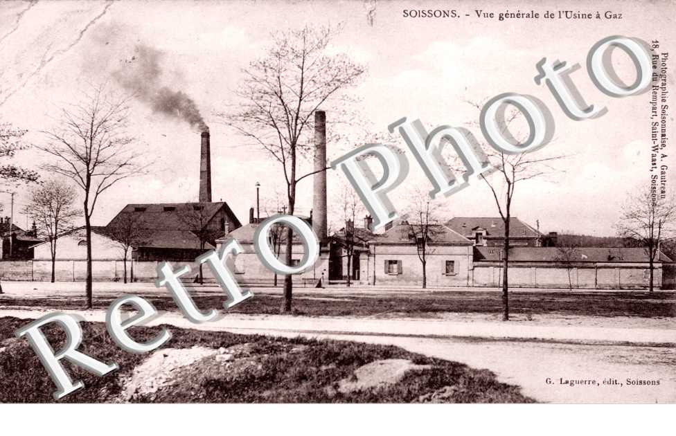 Vue generale de l&#039;Usine a Gaz
