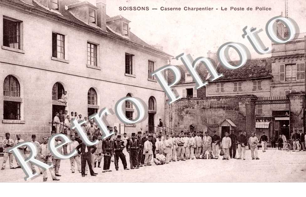 Caserne Charpentier, le Poste de Police