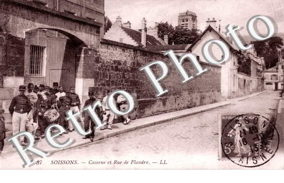 Caserne et Rue de Flandre