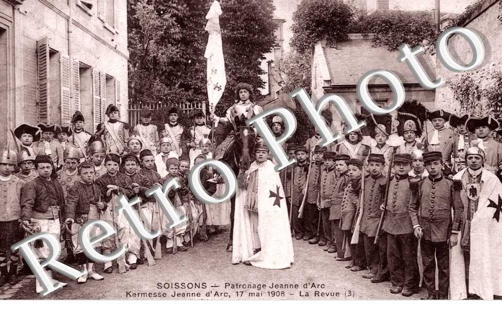 patronnage Jeanne d'Arc, kermesse 17 mais 1908