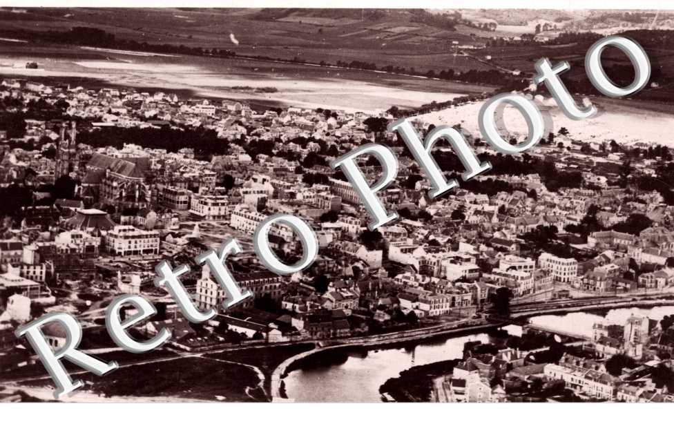 Vue generale prise d&#039;un avion (ligne aerienne Paris-Cologne en avion)