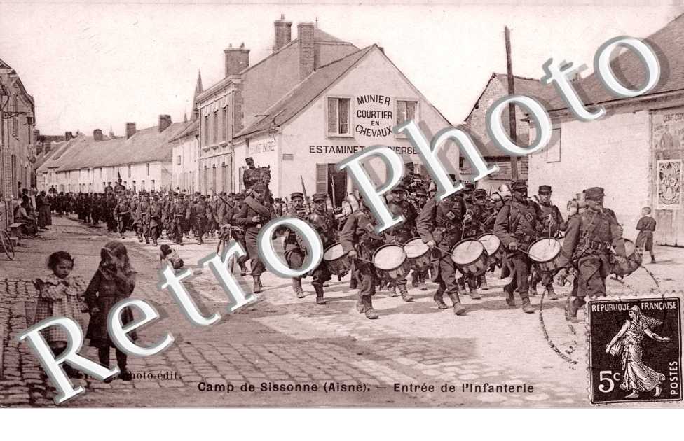 entree de l'infanterie