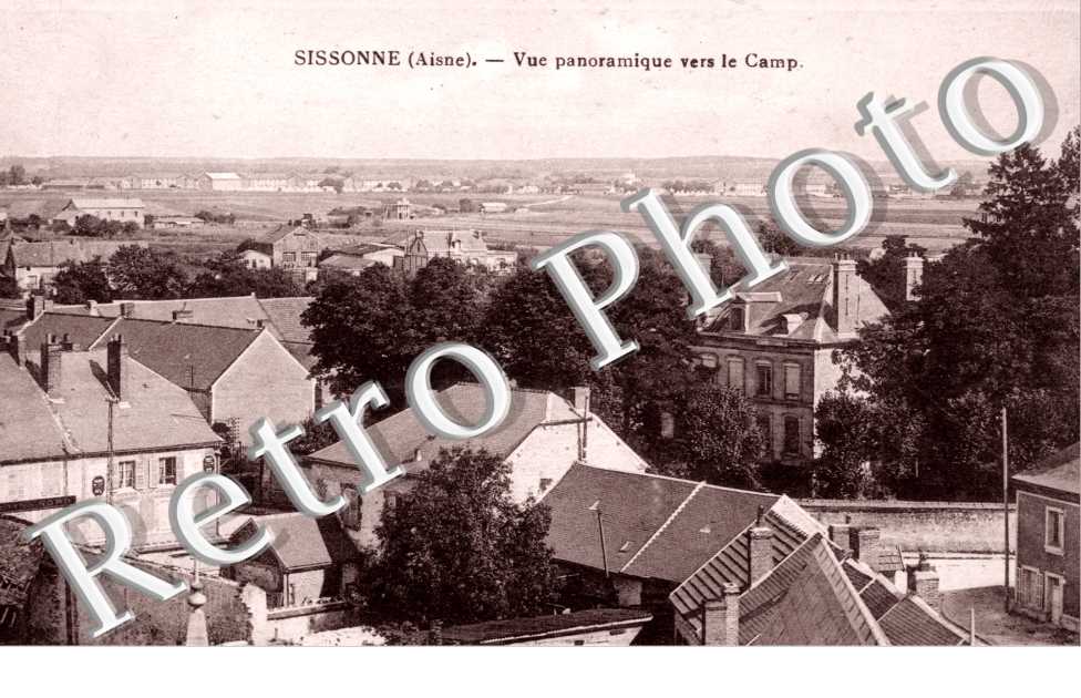 Vue panoramique vers le Camp