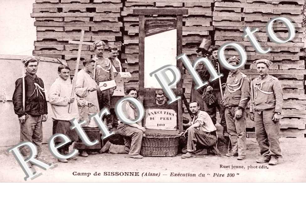 Le Camp, Execution du Pere 100