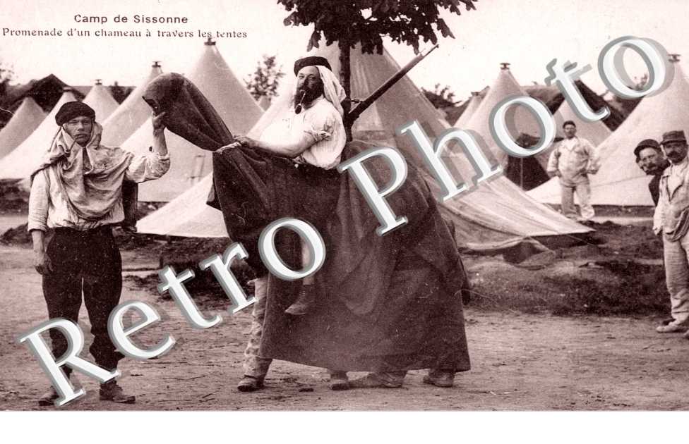 Le Camp, Promenade d'un chameau a travers les tentes