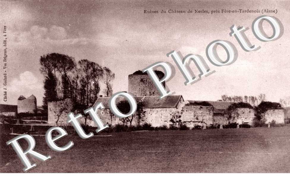 Ruines du Chateau de Nesles, pres Fere en Tardenois