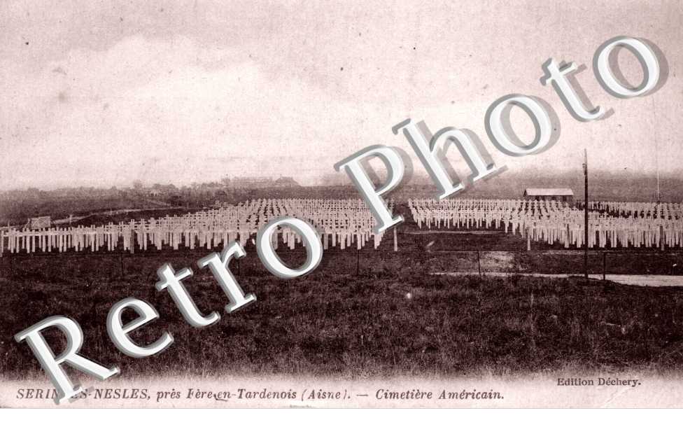 pres Fere en Tardenois - cimetiere Americain