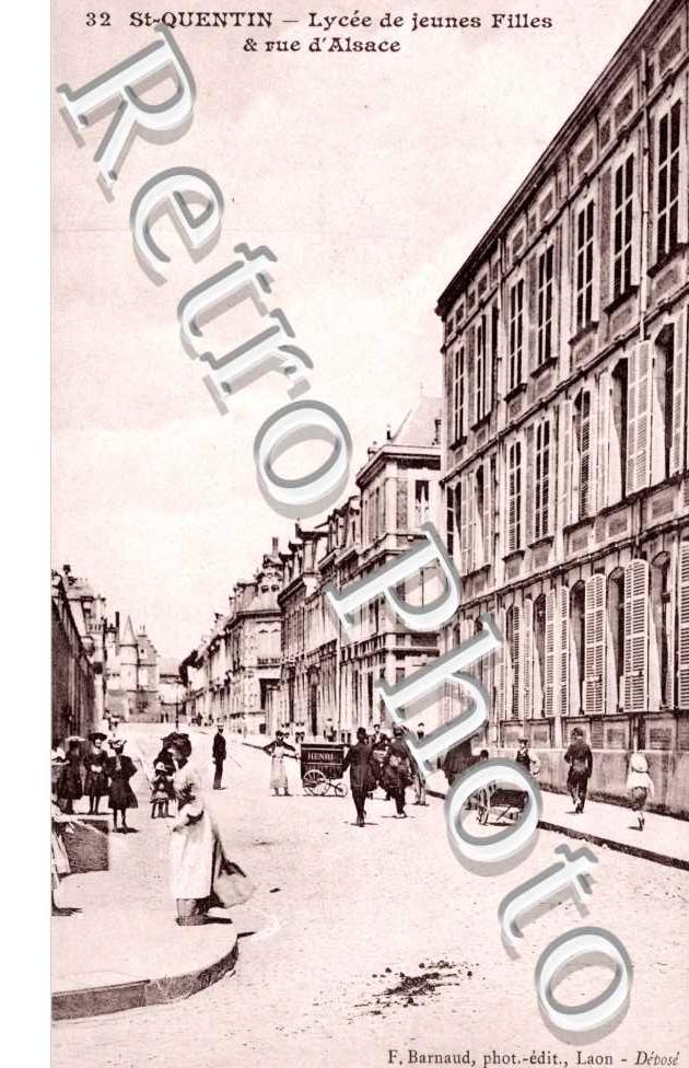 Lycee de Jeunes Filles et Rue d&#039;Alsace