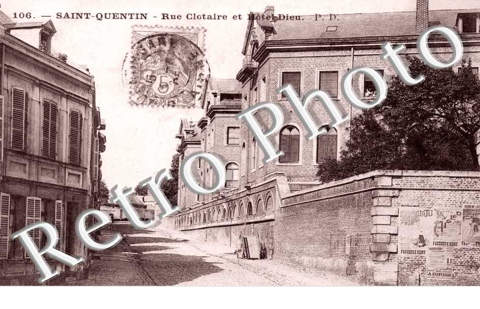 Rue Clotaire et Hotel Dieu