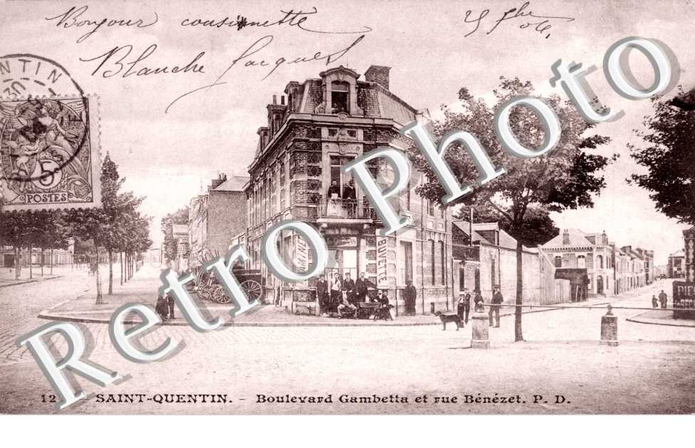 Boulevard Gambetta et Rue Benezet