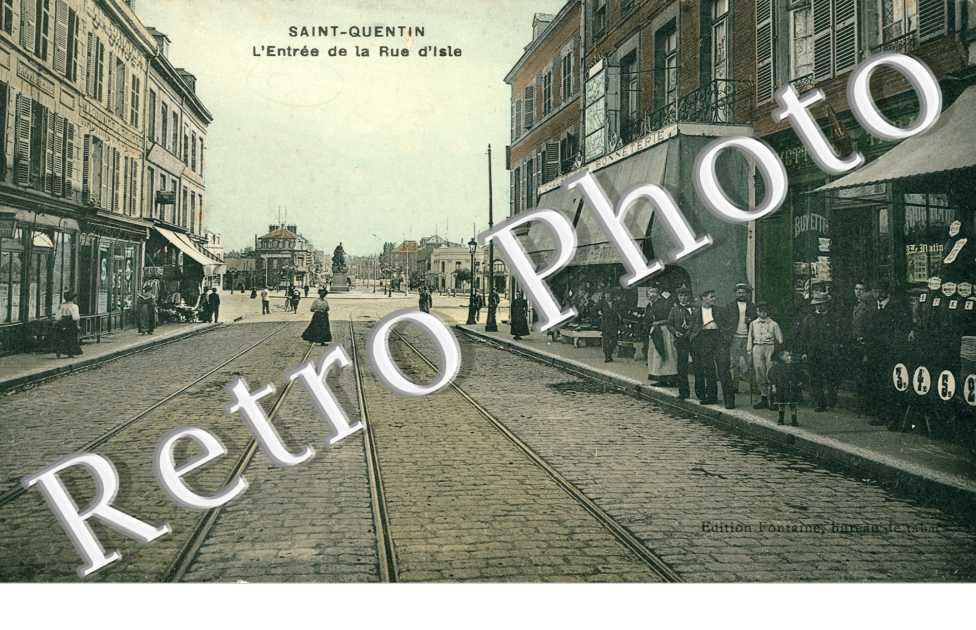 L&#039;entrée de la Rue d&#039;Isle