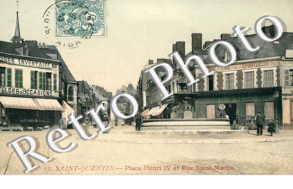 Place Henri IV et Rue Saint Martin