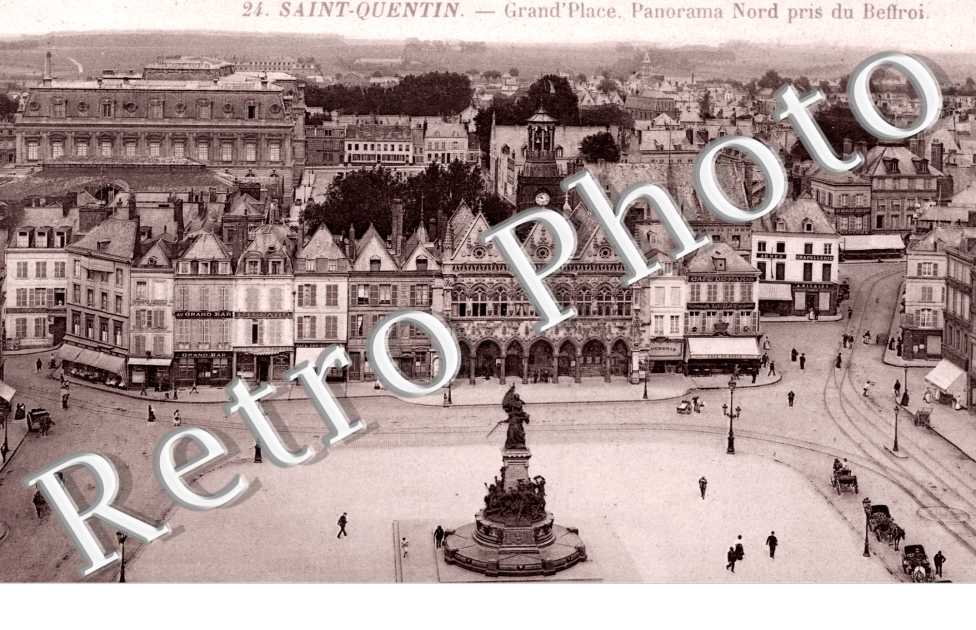 Grand&#039;Place, Panorama pris du Beffroi