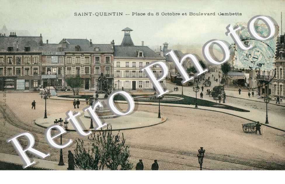 Place du 8 Octobre et Boulevard Gambetta