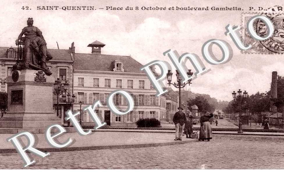 Place du 8 octobre 1870 et Boulevard Gambetta