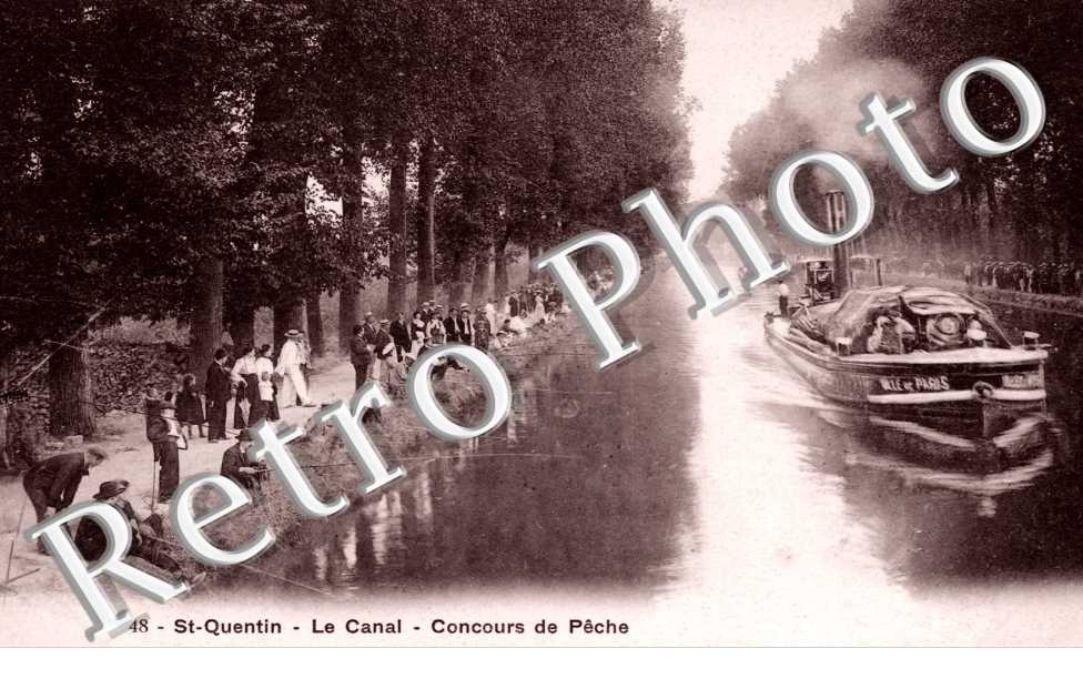 Concours de Peche sur le Canal