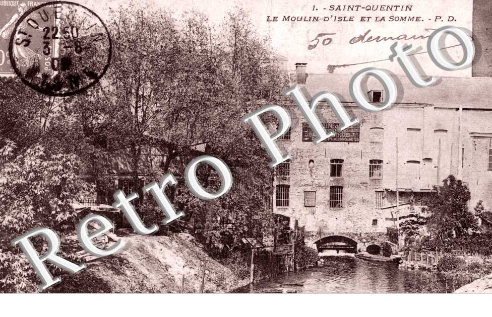 Le Moulin d'Isle et la Somme