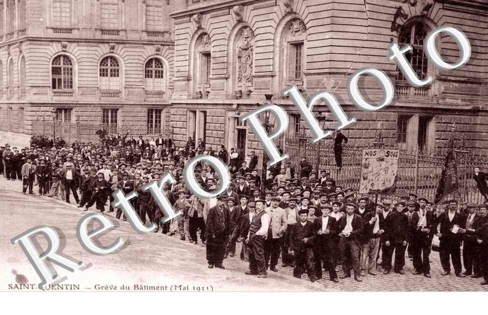 Greve du Batiment, Depart de la Manifestation