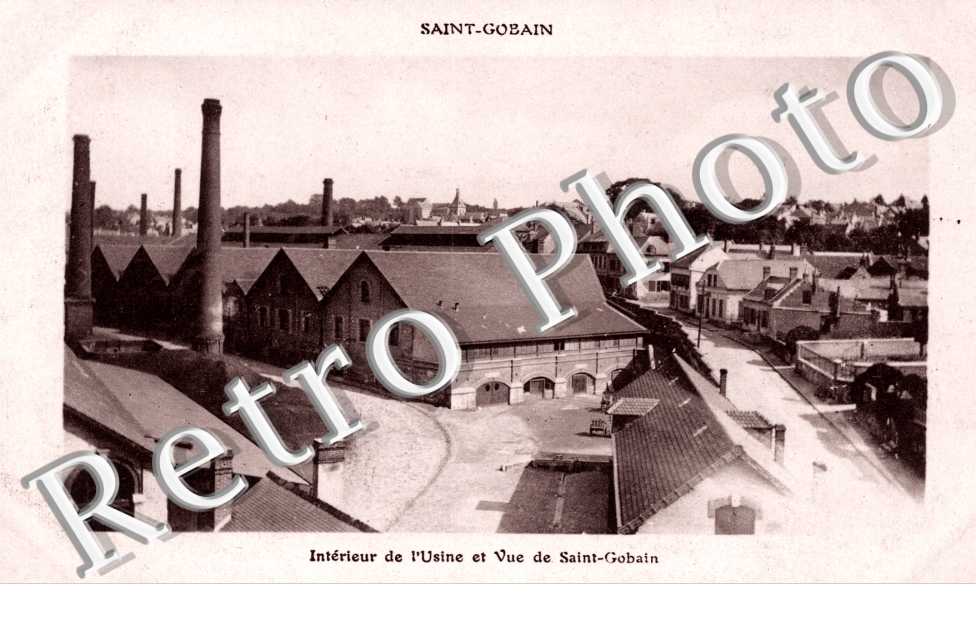 Interieur de l'Usine et Vue generale