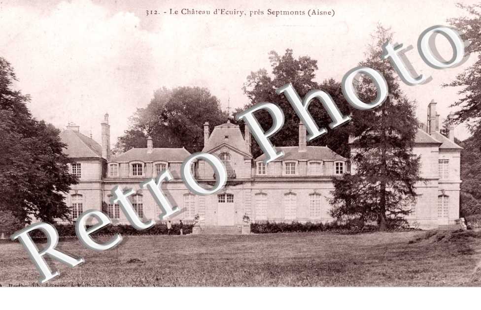 SEPTMONTS chateau d&#039;Ecuiry 