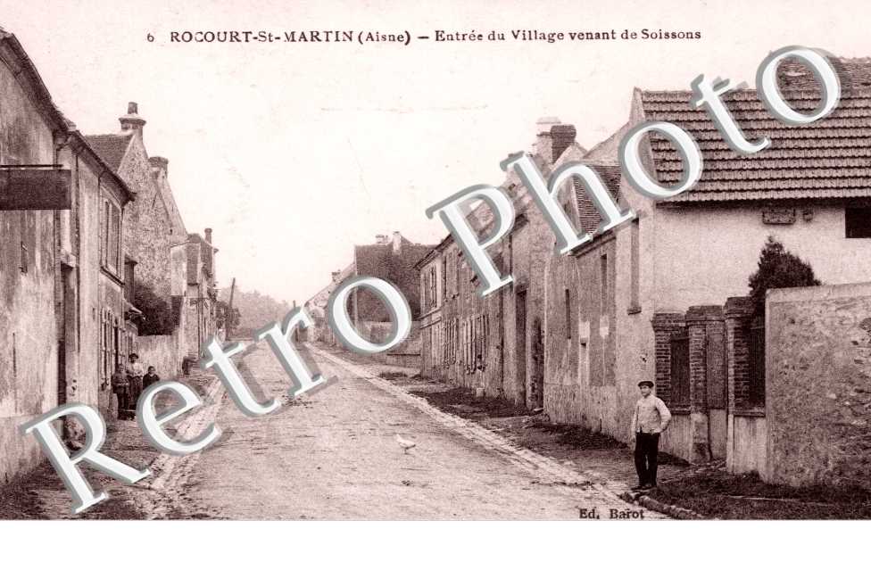 Entree du village venant de Soissons