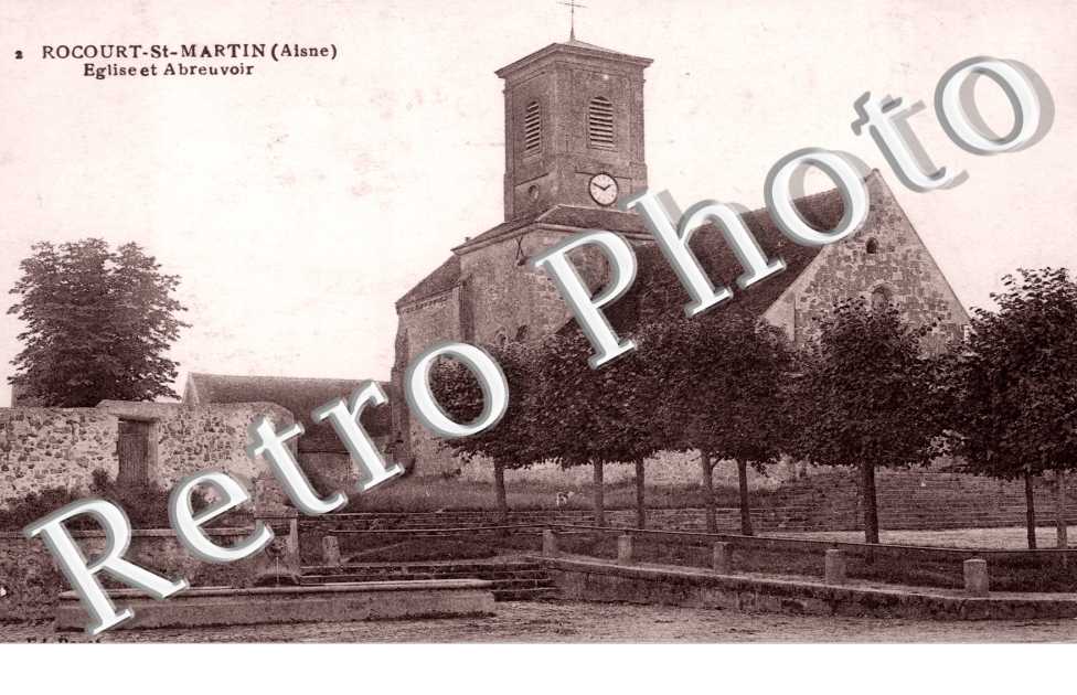 église et abreuvoir