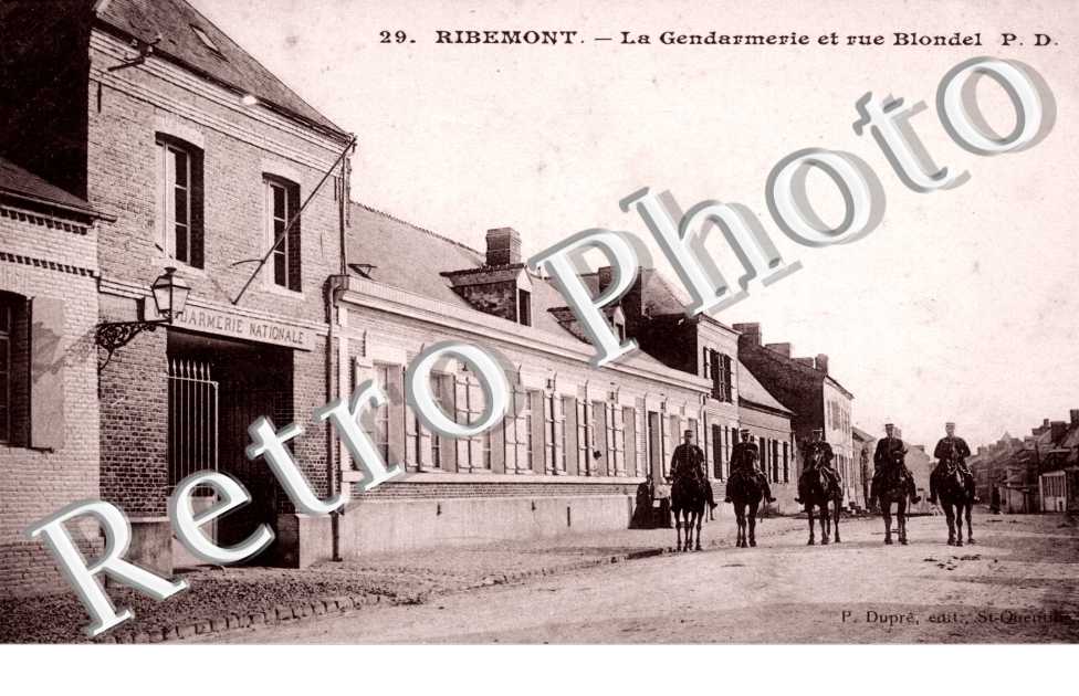 la gendarmerie et rue Blondel