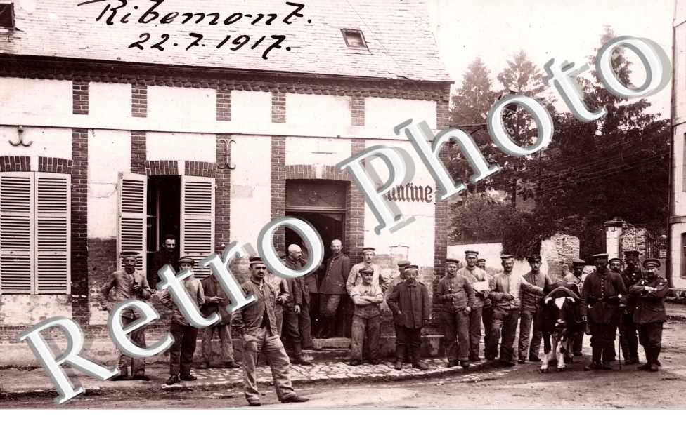 Place du village, 22 juillet 1917