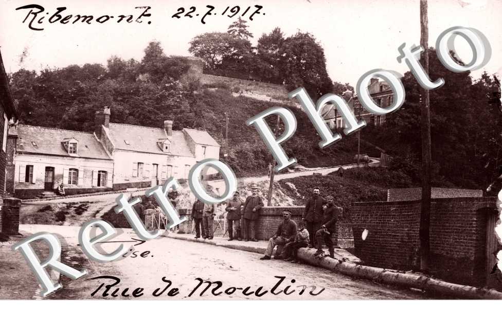 Rue de Moulin, 22 juillet 1917