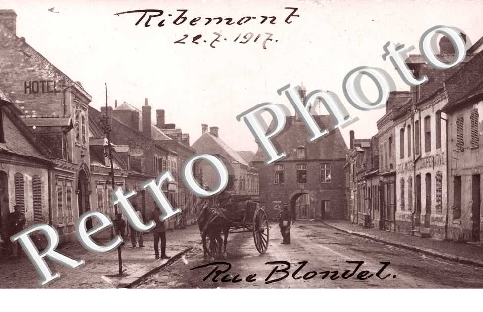 Rue Blondel, 22 juillet 1917