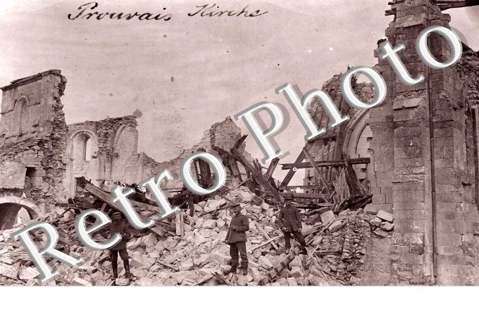 l&#039;église en ruines