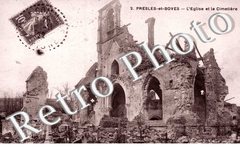 L&#039;eglise et le cimetiere