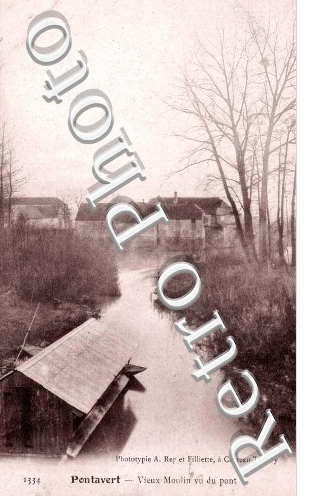Vieux Moulin vu du Pont