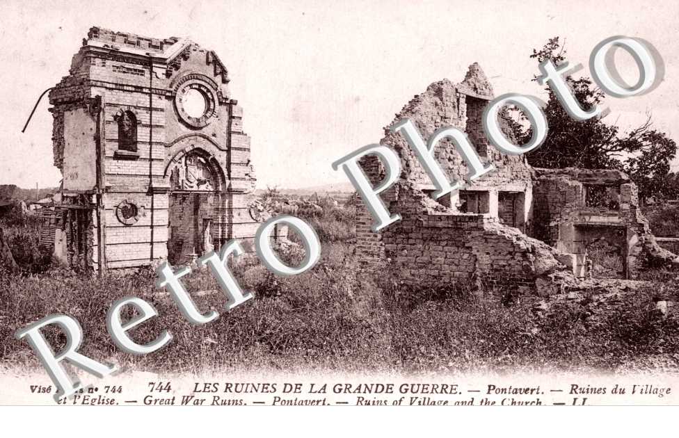 Les Ruines du Village et Eglise