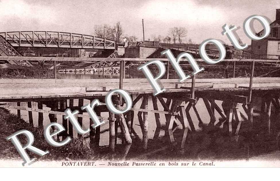 Nouvelle Passerelle en Bois sur le Canal