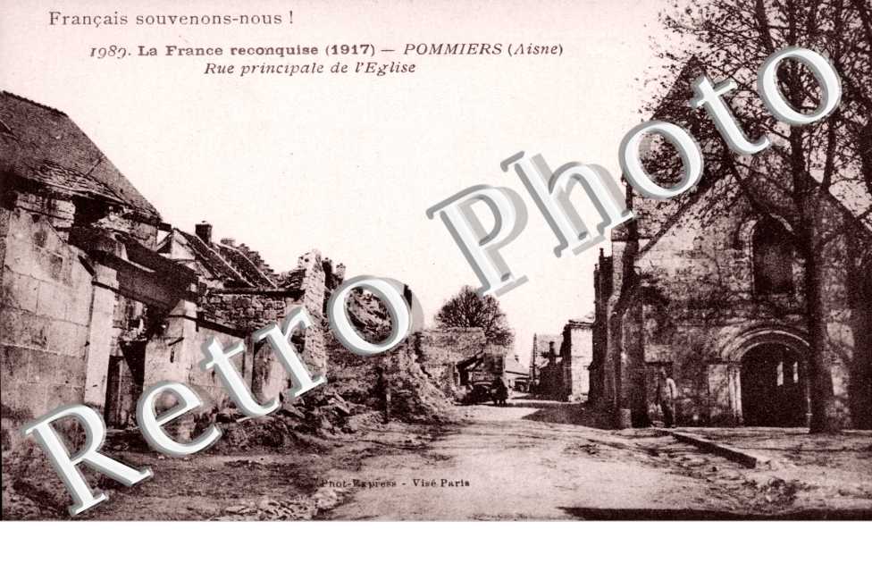 Rue principale de l&#039;eglise