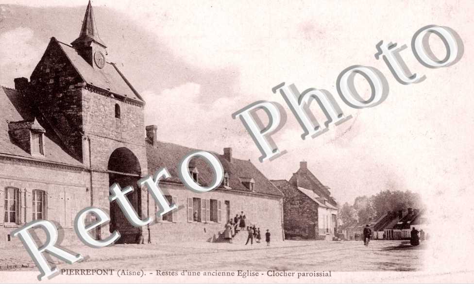 Restes de l&#039;ancienne Eglise, Clocher paroissial