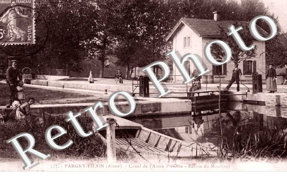 Canal de l&#039;Aisne a l&#039;Oise - Ecluse du moulinet