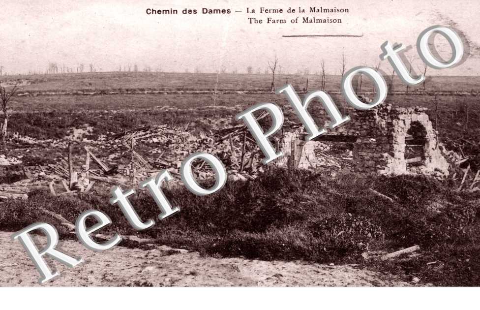 Chemin des Dames  La ferme  de la Malmaison
