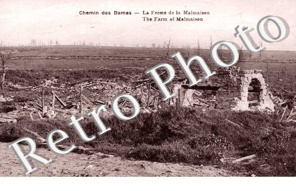 Chemin des Dames  La ferme de la Malmaison