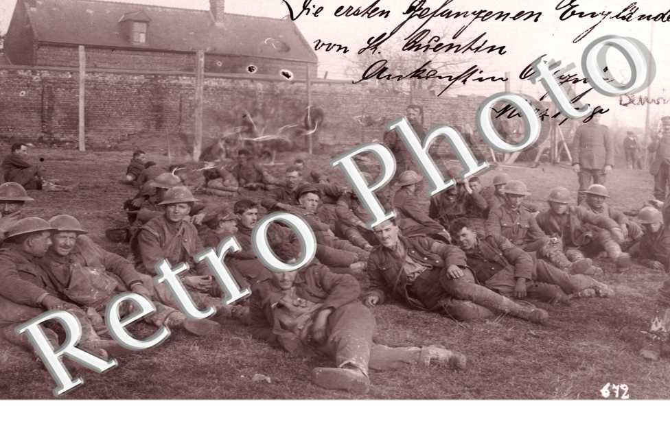 Prisonniers anglais mars 1918