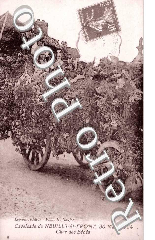 Cavalcade du 30 mars 1924, Char des Bebes