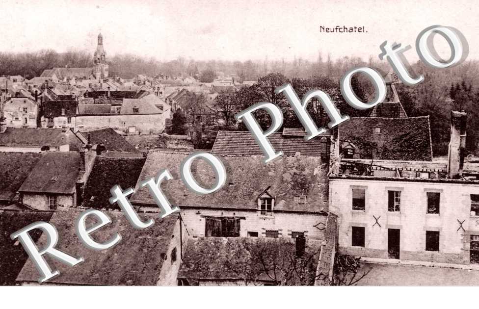 Vue generale ruines