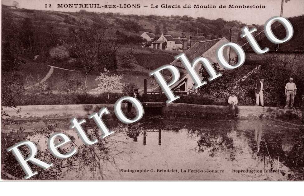 Le Glacis du moulin de Monbertoin