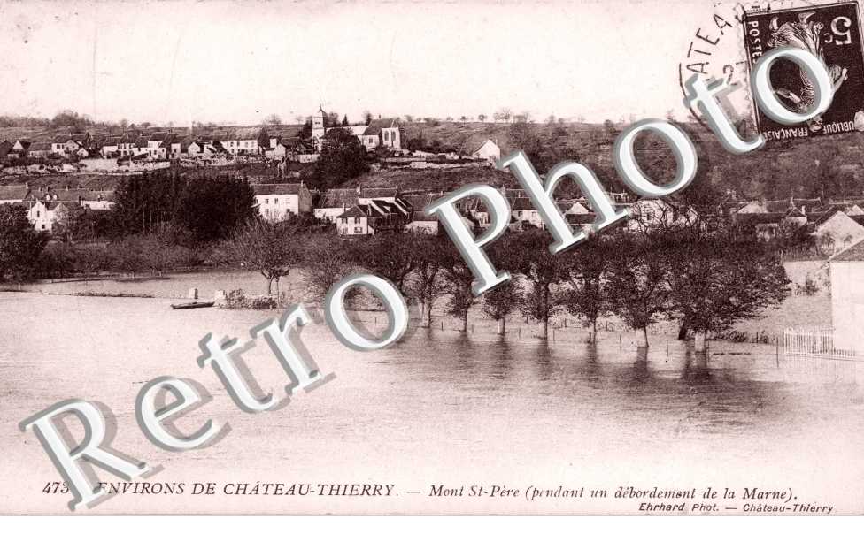 Le debordement de la Marne